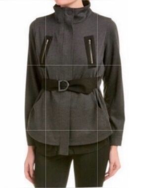 CAbi #3184 Love Carol Flight Moto Mesh Back Jacket Size Medium